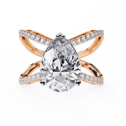 Radiant Bee Framework Ladies Ring (LR14331)