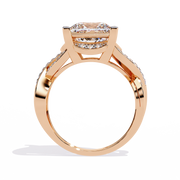 Gorgeous Twisted Memory Ladies Ring (LR14332)