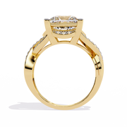 Gorgeous Twisted Memory Ladies Ring (LR14332)