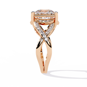 Gorgeous Twisted Memory Ladies Ring (LR14332)