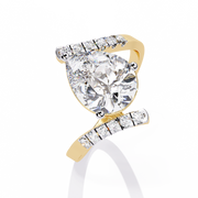 Fascinating Infinity Bone Ladies Ring (LR14333)