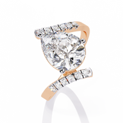 Fascinating Infinity Bone Ladies Ring (LR14333)