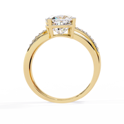 Dazzling Moon Contour Ladies Ring (LR14335)