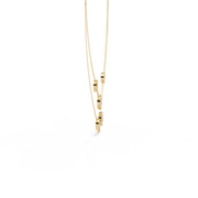 Twinkling Pegasus Contour Necklace (NK14001)