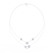Twinkling Pegasus Contour Necklace (NK14001)