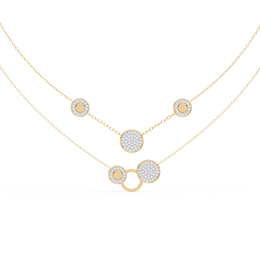 Twinkling Pegasus Contour Necklace (NK14001)