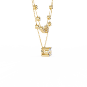 Majestic Shared-Prong Skeleton Necklace (NK14002)