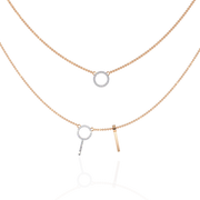 Coruscating Knot Ember Necklace (NK14009)