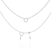 Coruscating Knot Ember Necklace (NK14009)