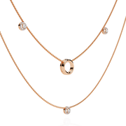 Regal Bypass Framework Necklace (NK14010)