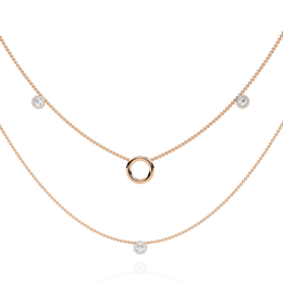 Regal Bypass Framework Necklace (NK14010)