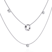 Regal Bypass Framework Necklace (NK14010)