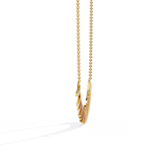 Twinkling Butterfly Flame Necklace (NK14020)