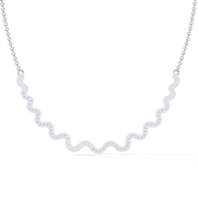 Captivating Heart Bone Necklace (NK14021)