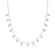 Twinkling Flower Nerve Necklace (NK14022)