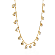Twinkling Flower Nerve Necklace (NK14022)