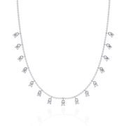 Twinkling Flower Nerve Necklace (NK14022)
