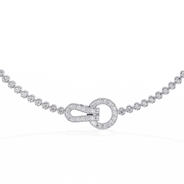 Sublime Knot Muscle Necklace (NK14028)