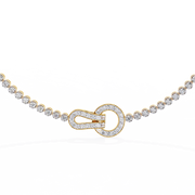 Sublime Knot Muscle Necklace (NK14028)