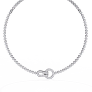 Sublime Knot Muscle Necklace (NK14028)