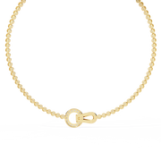 Sublime Knot Muscle Necklace (NK14028)