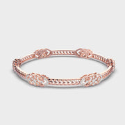 Mystic Aura Diamond Bangle