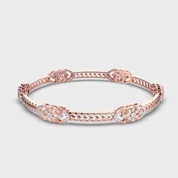 Mystic Aura Diamond Bangle