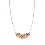 Glorious Feather Skeleton Pendant (PN14025)