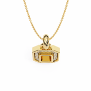 Lustrous Bezel Specter Pendant (PN14037)