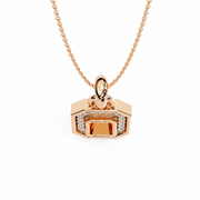 Lustrous Bezel Specter Pendant (PN14037)