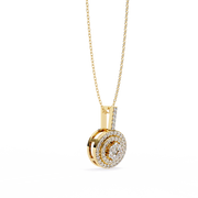 Majestic Unicorn Orbit Pendant (PN14045)