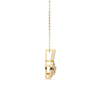 Majestic Unicorn Orbit Pendant (PN14045)