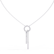 Glorious Criss-Cross Body Pendant (PN14049)