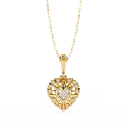 Brilliant Pegasus Outline Pendant (PN14051)