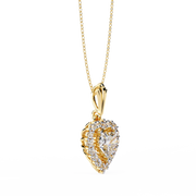 Brilliant Pegasus Outline Pendant (PN14051)