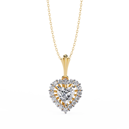Brilliant Pegasus Outline Pendant (PN14051)