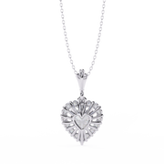 Brilliant Pegasus Outline Pendant (PN14051)