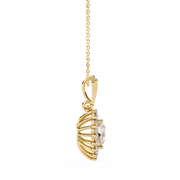Brilliant Pegasus Outline Pendant (PN14051)