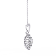 Brilliant Pegasus Outline Pendant (PN14051)