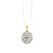 Shimmering Bow Ash Pendant (PN14052)