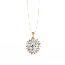 Shimmering Bow Ash Pendant (PN14052)