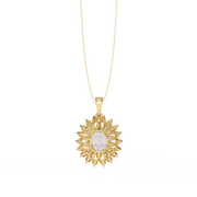 Shimmering Bow Ash Pendant (PN14052)