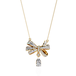 Regal Bow Structure Pendant (PN14054)