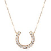 Luminous Round Diamond Pendant