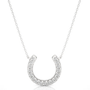 Luminous Round Diamond Pendant