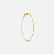 Minimal Radiant Charm Designer Bracelet