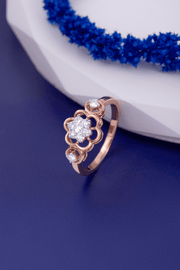 Diamral Rosette Shine Ring
